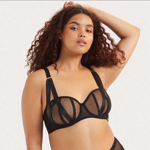 *NWT* BLUEBELLA Karolina Bra (Black) ⚫️ US:32C, PRISTINE CONDITION - Picture 2 of 11